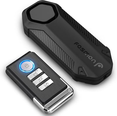 Fietsalarm met Afstandsbediening - Diefstalbeveiliging - Voertuig Beveiligen - Luid 113 dB Alarm - 9.5 x 4.19 x 2.29 cm