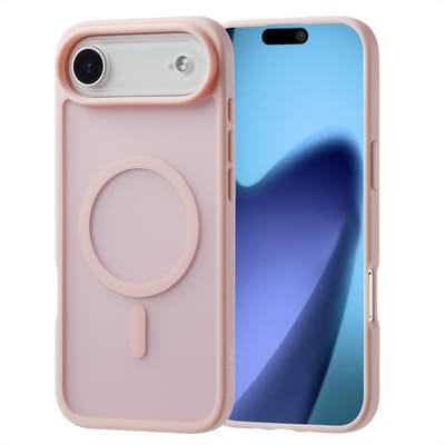 imoshion Hoesje - Geschikt voor iPhone 17 Air - Color Guard Backcover geschikt voor MagSafe - Lichtroze