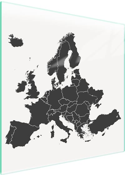 TMK ArtDeko - Schuurbescherming Glasplaat - 50x52 cm - Mapa - Veilig en Praktisch