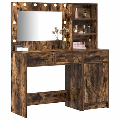 vidaXL - Kaptafel - 2 - st - Bruin - 78,5 - x - 41 - x - 135 - cm - Bewerkt - hout