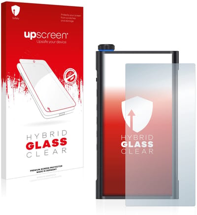 upscreen - Screenprotector voor FiiO M15 - Folie Beschermfolie Beschermglas transparant