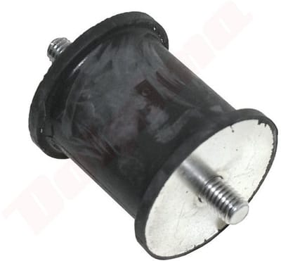 Trillingsdemper passend op UNI MM 45x45mm M8x11/M8x17