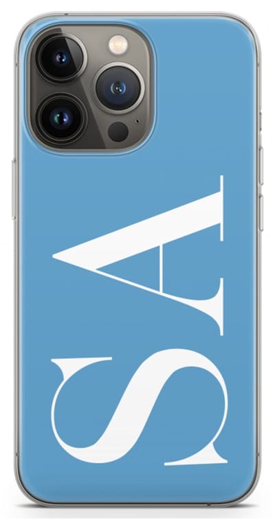Gepersonaliseerd - Case Company® - Hoesje geschikt voor iPhone 13 Pro hoesje - Monogram N°2 - Soft Cover Telefoonhoesje - Bescherming aan alle Kanten en Schermrand