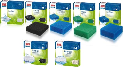 Juwel - Filter spons set - Compact (M) - 5 soorten + Amorax + Carbax