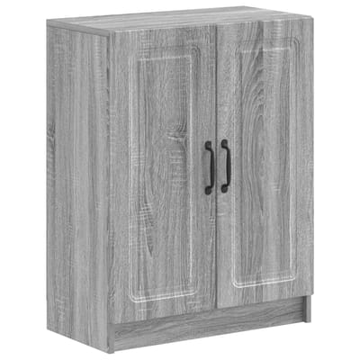 vidaXL - Badkamer - Opbergkast - UTRECHT - Grijs - Sonoma - 59,5 - x - 31 - x - 77 - cm