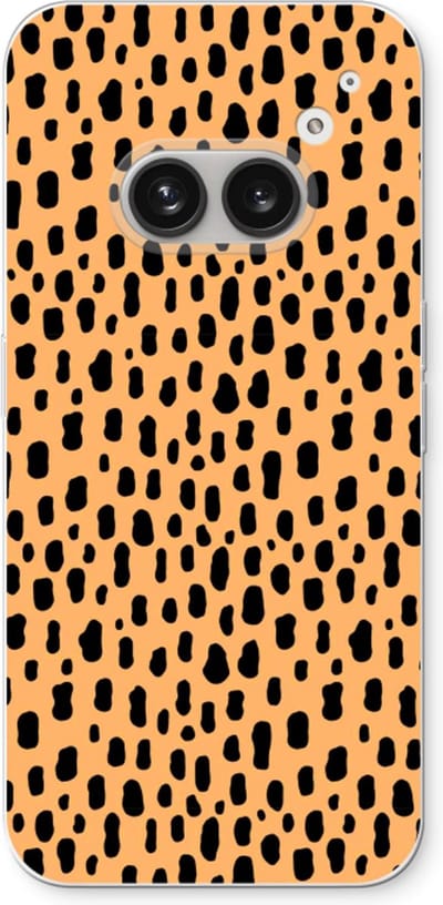 Case Company® - Hoesje geschikt voor Nothing Phone (2a) hoesje - Panter - Soft Cover Telefoonhoesje - Bescherming aan alle Kanten en Schermrand
