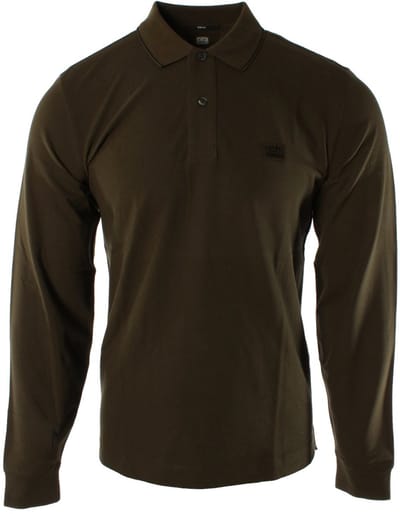 C.P. Company polo long sleeve maat L