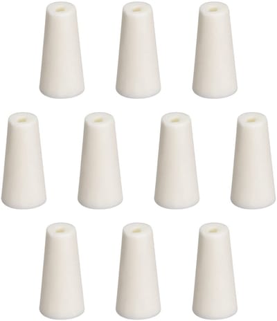Dailygoody - Rubber Stoppers - Siliconen Plugs - Ideaal voor Glazen Pijpen - Beige - 10 Stuks - Perfect voor Pijpmond - 9-14mm