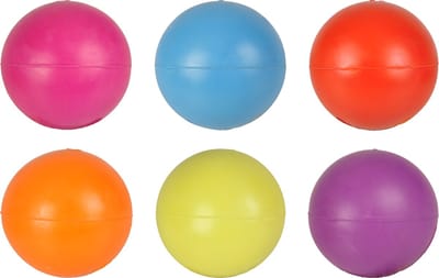 Hondenspeelgoed Rubber Bal - Willekeurig - 4 cm