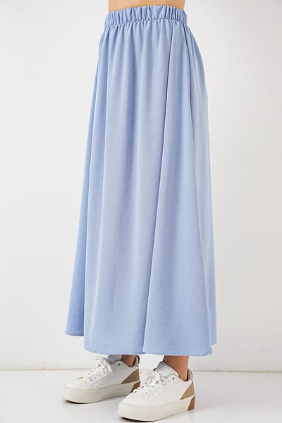 Maxi Rok met Elastische Taille
