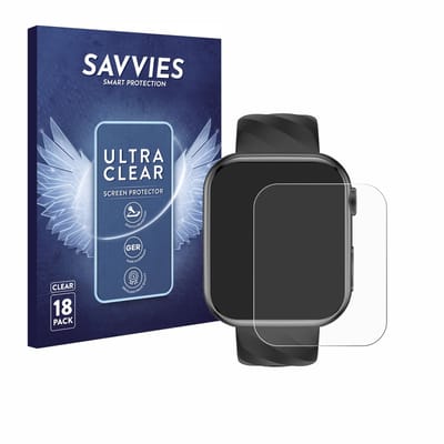 Savvies - Screenprotector voor Marsyu MT500 1.97" - Folie Beschermfolie transparant 18 Stuks