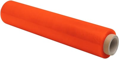 Handmatige Stretchfolie Rood 2,2 kg Palletwikkelfolie 500 mm 30 Micron