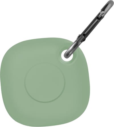 Siliconen Sleutelhanger Hoesje Geschikt voor Samsung Galaxy SmartTag+ - Sleutelhanger Houder Hoes Geschikt voor Samsung Galaxy SmartTag+ - Groen