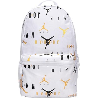 Jordan Polyester Rugzak Standaard Unisex Wit ONESIZE