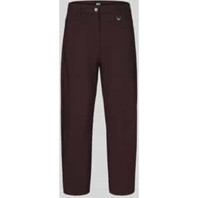 Recht broek met riemlussen model 'Baggy Smart'