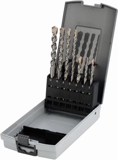 Cimco SDS-Plus boren assortiment 7-delig in klembox