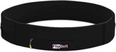 Flipbelt Zipper Zwart - Running belt - Hardloopriem - L