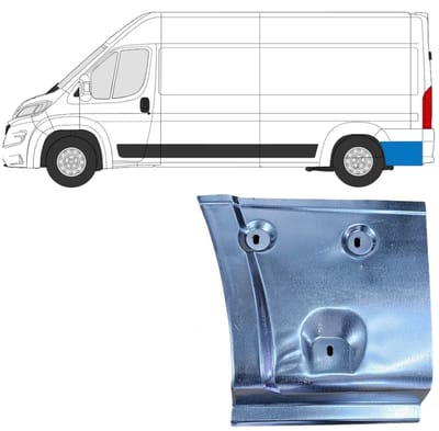 Reparatiepaneel achterspatbord voor Opel Movano 2021-2026 / Links