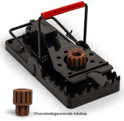 Muizenvallen met chocoladegeur - Binnen & buiten oplossing - Klem - Muizengif alternatief - Mouse trap - 10 stuks