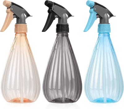 Spuitflessen 600 ml - Set van 3 voor Planten, Huishoudelijke Reiniging en Kappers