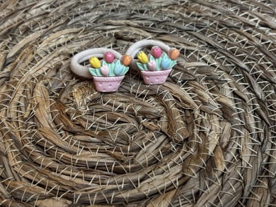 Jouwknipjes - haarelastiek Tulp - kinderelastiekjes - haarelastiekjes meisjes - haarelastiekjes - elastiekjes klein - elastiekjes kinderen - elastiekjes haar meisje - mooie haarelastiekjes meisje - haaraccessoires kinderen