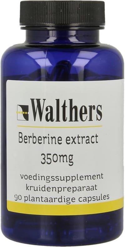 Walthers Berberine extract 350mg 90 Vegetarische capsules