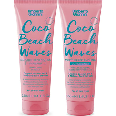 Umberto Giannini Boho strand CoCo Beach Waves Moist.Repl. Conditioner Afzetting & reparatiespoeling Dames 250 ml