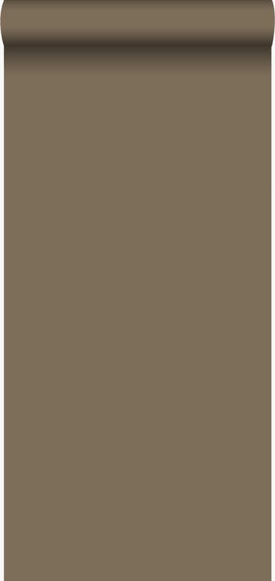 Origin Wallcoverings behang effen glanzend brons - 53 cm x 10.05 m - 345707