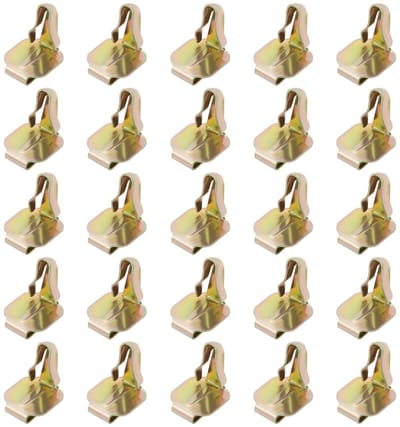 Dailygoods- Bevestigingsclip 25 stuks - Deurpaneel - Navigatie - Accessoire - Compatibel met Volkswagen - Metaal 20x15mm - Deurpaneelclip