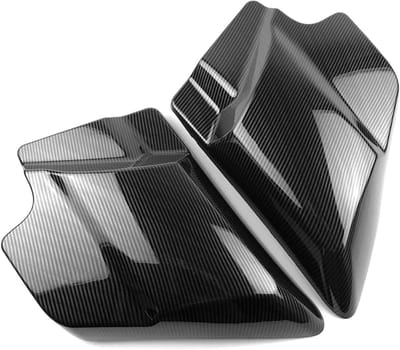 Motorfiets Zijpanelen - Kuipdelen Set - Radiator Bescherming - Stevige Carbon Textuur - Links en Rechts - Carbon