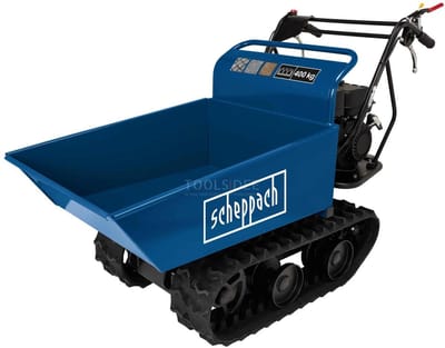 Scheppach Gemotoriseerde Kruiwagen DP4500 - 5.6PK - 196cc - 4 takt - Max. laadvermogen 400 kg - Max. rijsnelheid 3.66 km/h