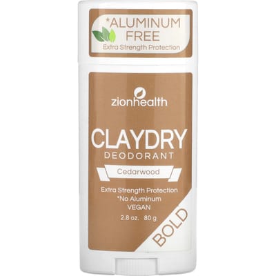 Bold, Claydry Deodorant, Cederhout, 80G(2.8oz) white