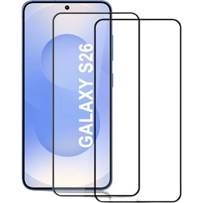 Amorus Samsung Galaxy S26 Screenprotector Gehard Glas 2 Pack