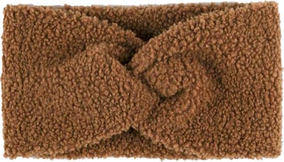 Boucle / Teddy Hoofdband - Bruin | One size | Acryl / Polyester | Fashion Favorite
