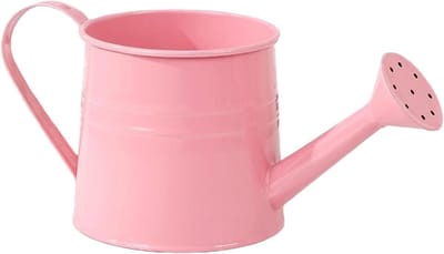 Bloem Lange Uitloop - Kleine Gieter - Planten Water Geven - Sproeikop Inclusief - 12x11x11 cm - Roze