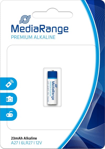 MediaRange MRBAT115 huishoudelijke batterij Wegwerpbatterij A27 Alkaline