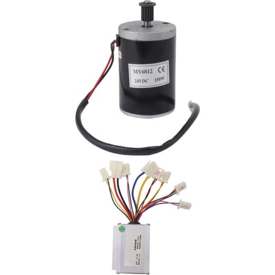 Elektrische Fiets Conversie Kit met 24V150W Motor 24V250W Controller Elektrische Fiets Motor Modificatie Kit black