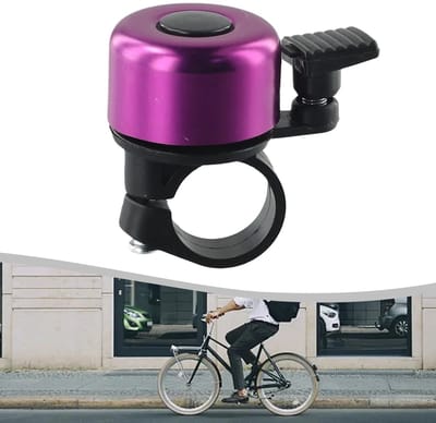 Fietsbel Roze Compact design duurzaam gemaakt van hoogwaardige Aluminium legering en Kunststof - Bel - Fiets
