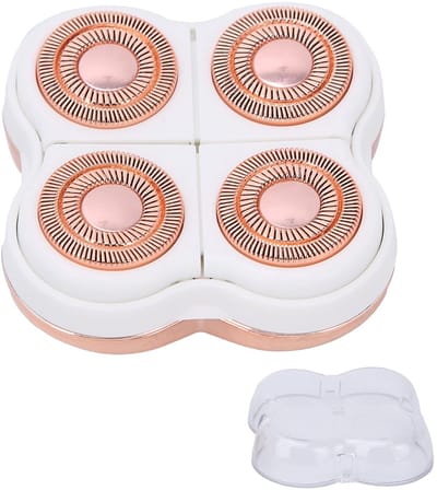 Dailygoody - Hoofdhaarverwijderaar - Vervangende Kop - 360-graden zwevend mes - Rose Goud - Elektrisch scheerapparaat - Geschikt voor nat en droog geb.
