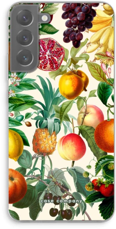 Case Company® - Hoesje geschikt voor Samsung Galaxy S22 Plus hoesje - Classic Flora - Soft Cover Telefoonhoesje - Bescherming aan alle Kanten en Schermrand