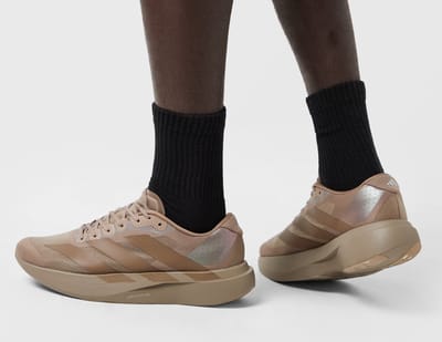 Adidas Adizero Evo Sl Performance Mode Comfortabele Hardloopschoenen Heren Sneakers Bruin KJ1439 40⅔ gray