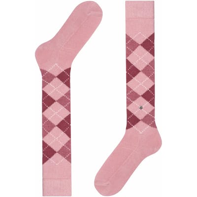 Burlington Whitby lang gedessineerd materiaal kniekousen dames veelkleurig - maat 36-41