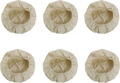 Rijsmand Doek - Brood Mand Liner - Brood Bakken - Natuurlijke Materialen - 10 Inch - Natuurlijk