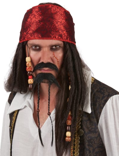 Piratensnor-en -sik voor volwassenen - Verkleedattribuut