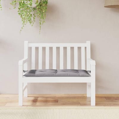 Tuinbank Kussen - Zitkussen Bank - Comfort Buiten - Waterafstotend Oxford - 110 x 50 cm - Grijs