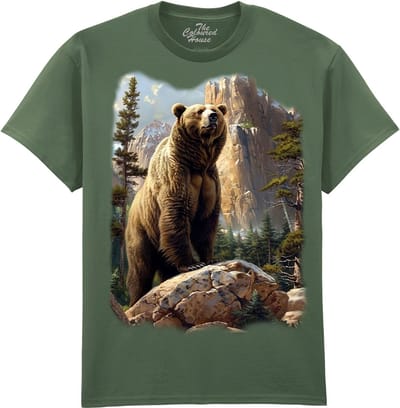 Beer Ruler Of The Forest - Bear The Coloured House T-shirt M