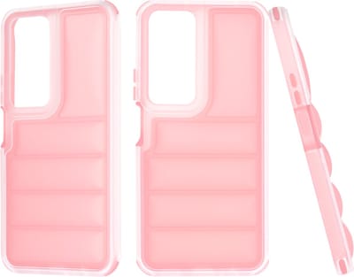 Hoesje geschikt voor HONOR 90 Smart/X7b - Techsuit Wave Shield Shockproof Hard Case Back Cover - Roze