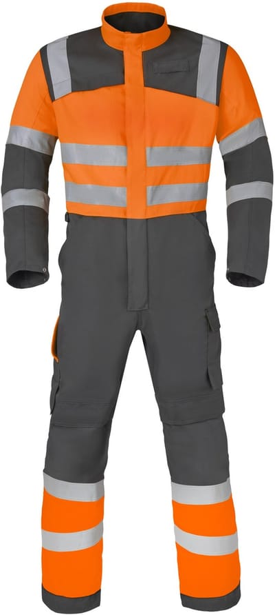 HAVEP Overall High Vis 20444 - Charcoal/Fluo Oranje - 54
