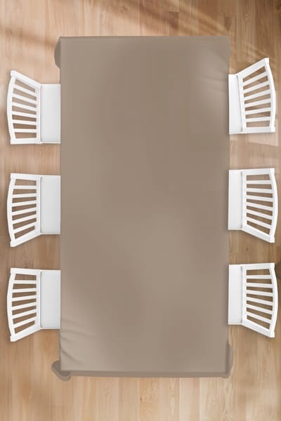 Tafelkleed - Tafellaken - 130x260 cm - Bakery brown - Interieur - Aardetinten - Binnen en Buiten