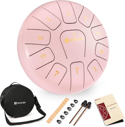 Stalen Tongtrommel 10 Inch - Perkussie Instrument voor Muziek, Yoga en Meditatie